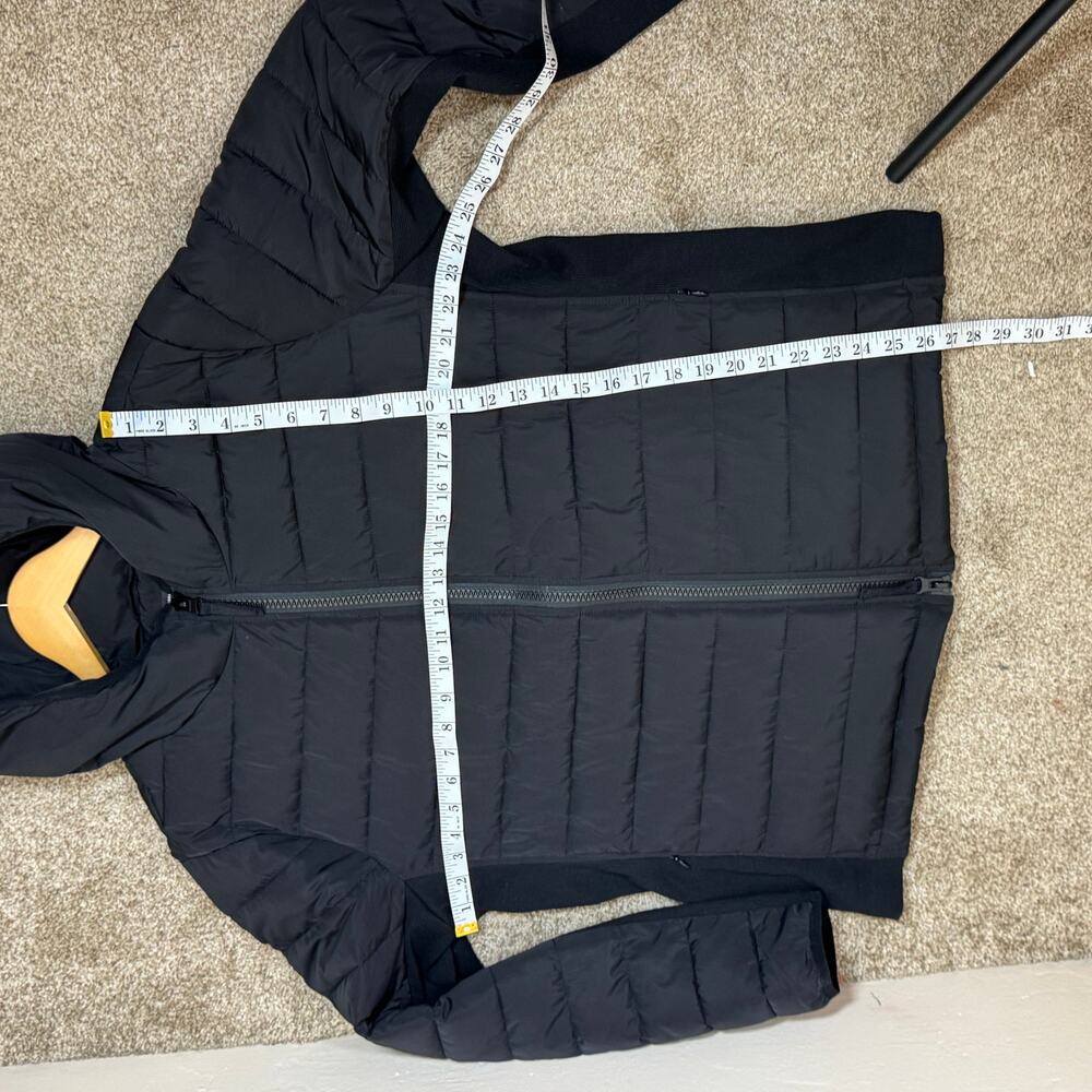 Universal Standard Down Coat Jacket Black Puffer … - image 15